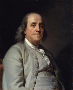 Joseph-Siffred Duplessis Portrait of Benjamin Franklin Sweden oil painting artist